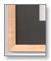 Clear Maple Frame Dark Gray Matt